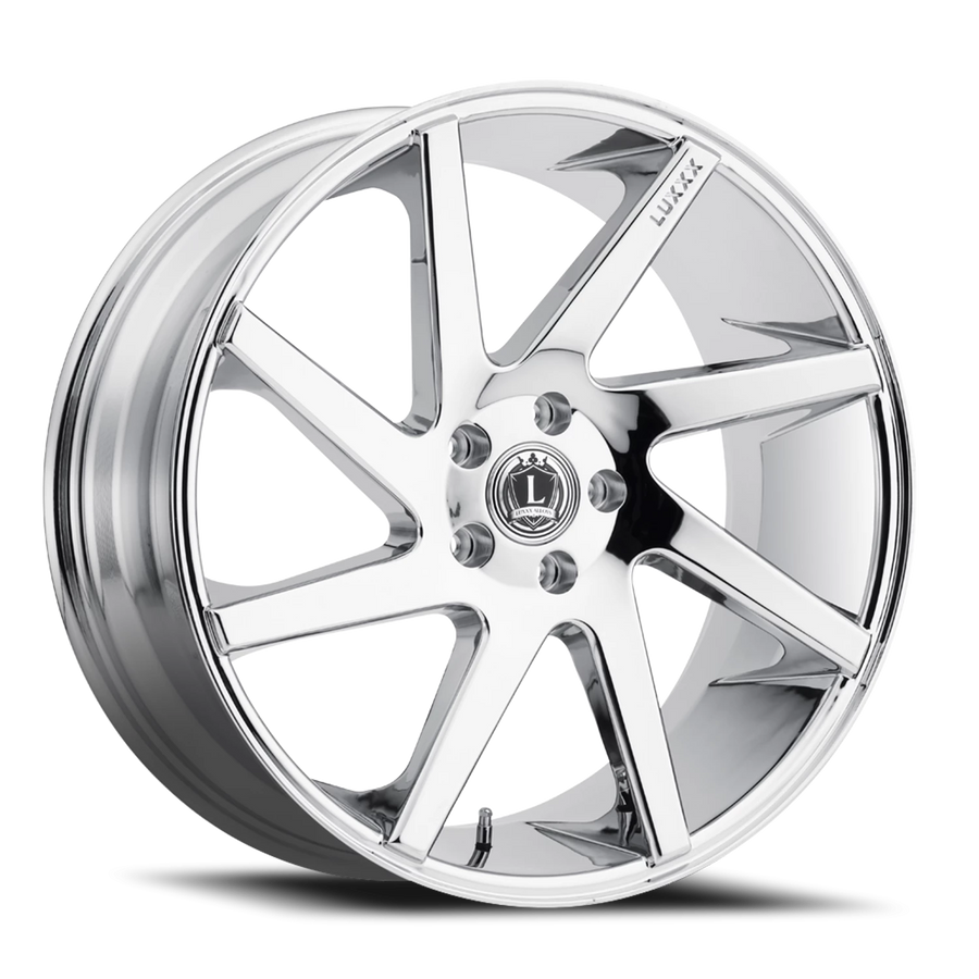 LUX8 20X8.5 5X112 +38 73.1 Chrome