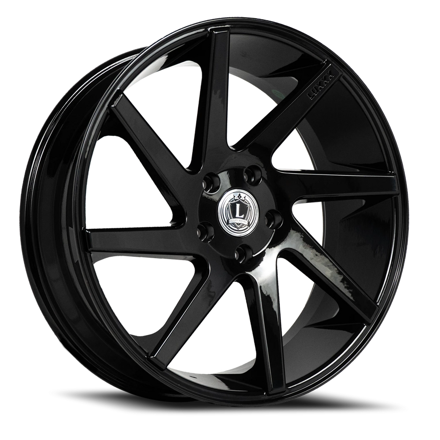 LUX8 24X10 6X139.7 +30 78.1 Gloss Black