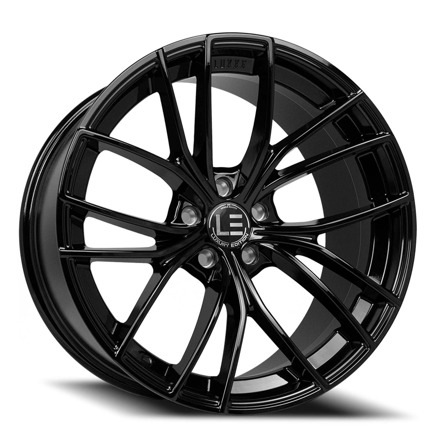 LUXLE8 20X8.5 5X120 +15 73.1 Gloss Black