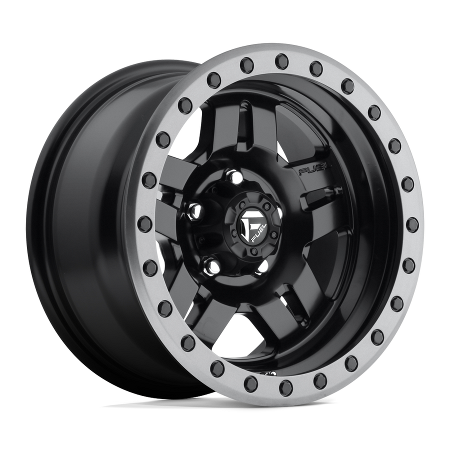 FUEL D557 15X8 5X4.5 MT-BLK-GBR -18MM