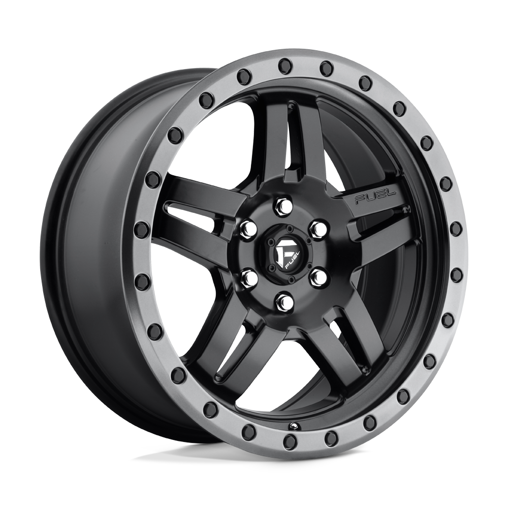 FUEL D557 18X8 6X120 MT-BLK-GBR 27MM