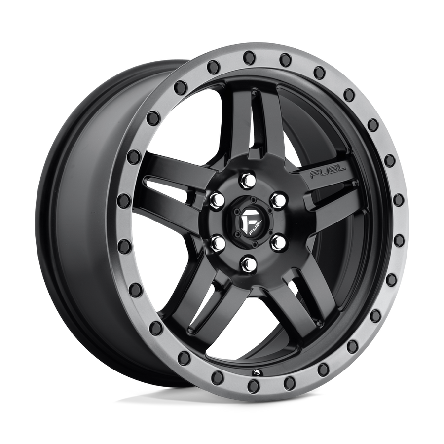 FUEL D557 18X8 6X120 MT-BLK-GBR 27MM