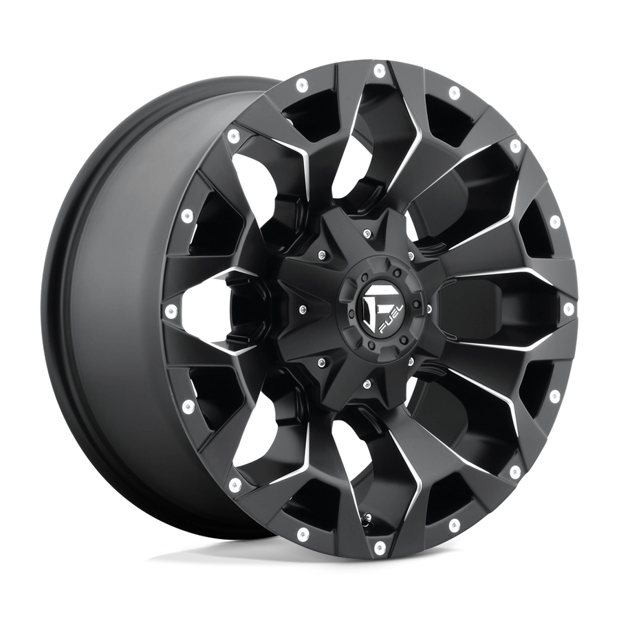 FUEL D546 18X9 6X135/5.5 MT-BLK-MIL -13MM