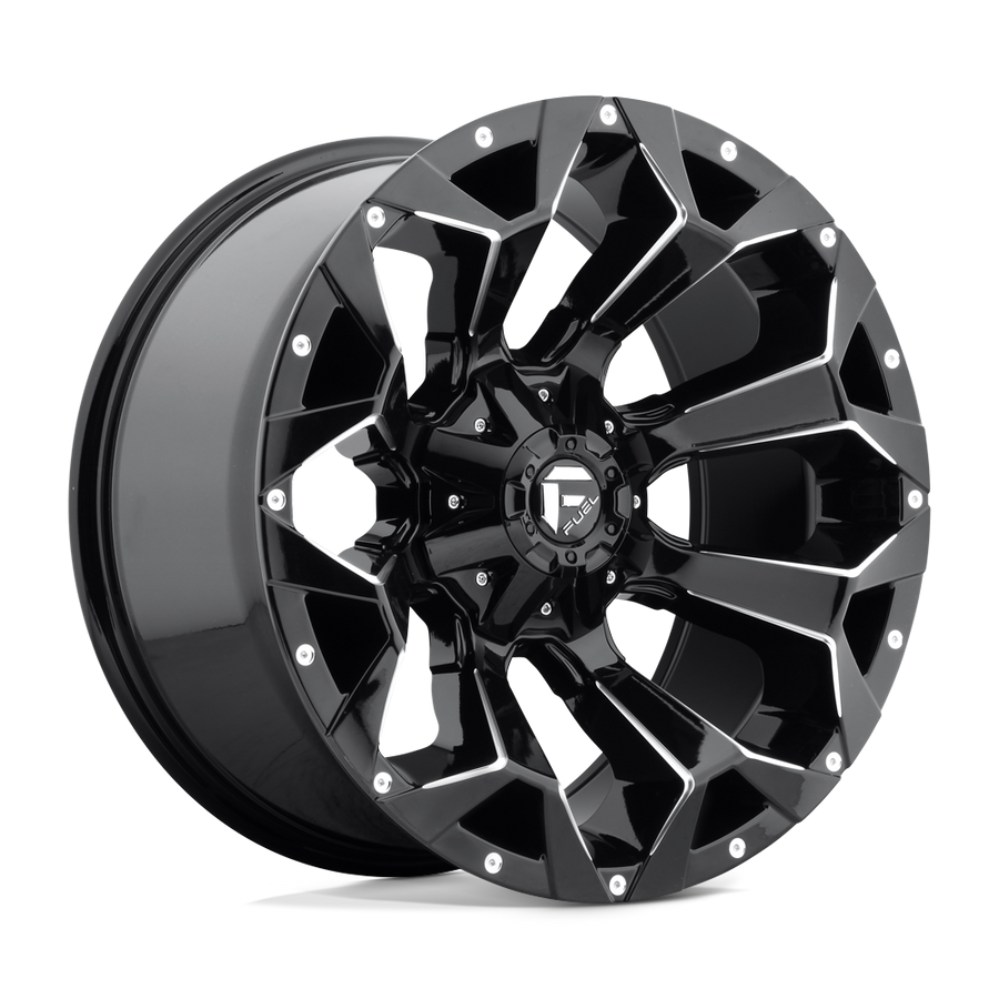 FUEL D576 18X9 5X4.5/5.0 GL-BLK-MIL -12MM