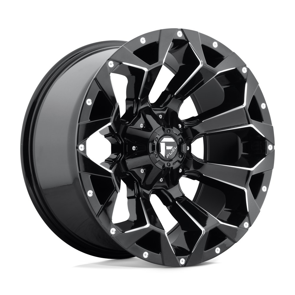 FUEL D576 20X9 8X180 GL-BLK-MIL 20MM