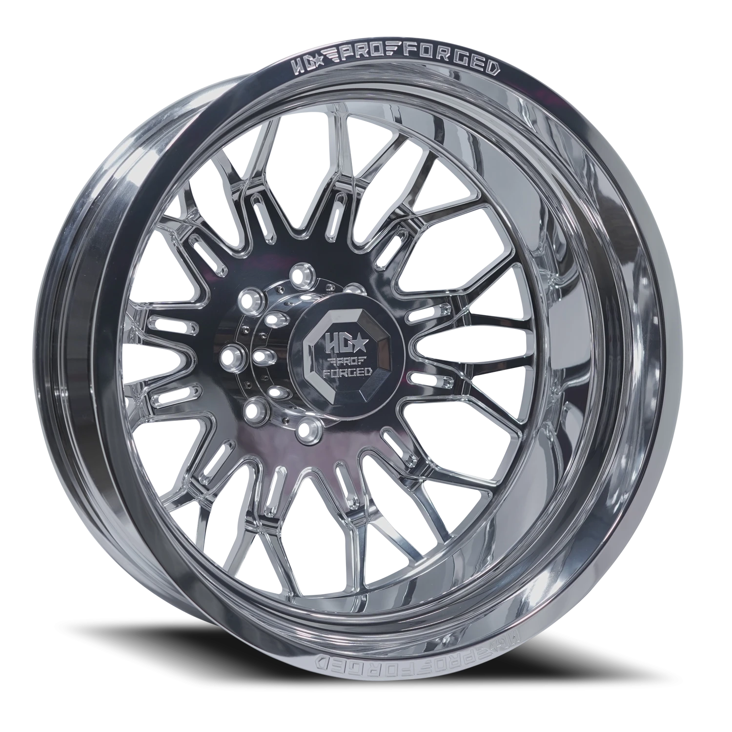 FORGED DUALLY HD03 APACHE 26X8.25 8X200 -156 142.0 Polished (Rear)