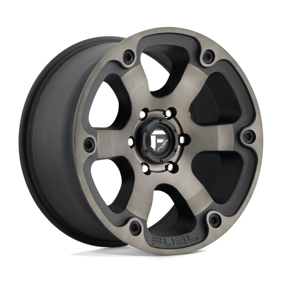 FUEL D564 17X9 5X5.5 MT-BLK-DDT -12MM