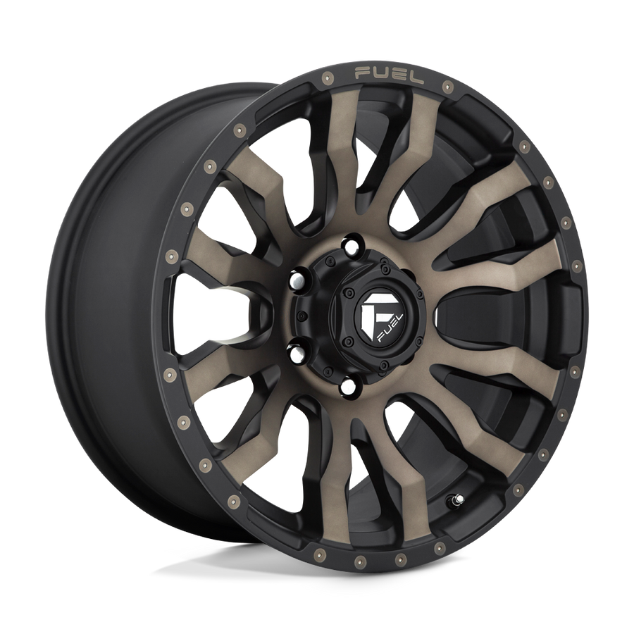 FUEL D674 18X9 8X6.5 MT-BLK-DDT 20MM