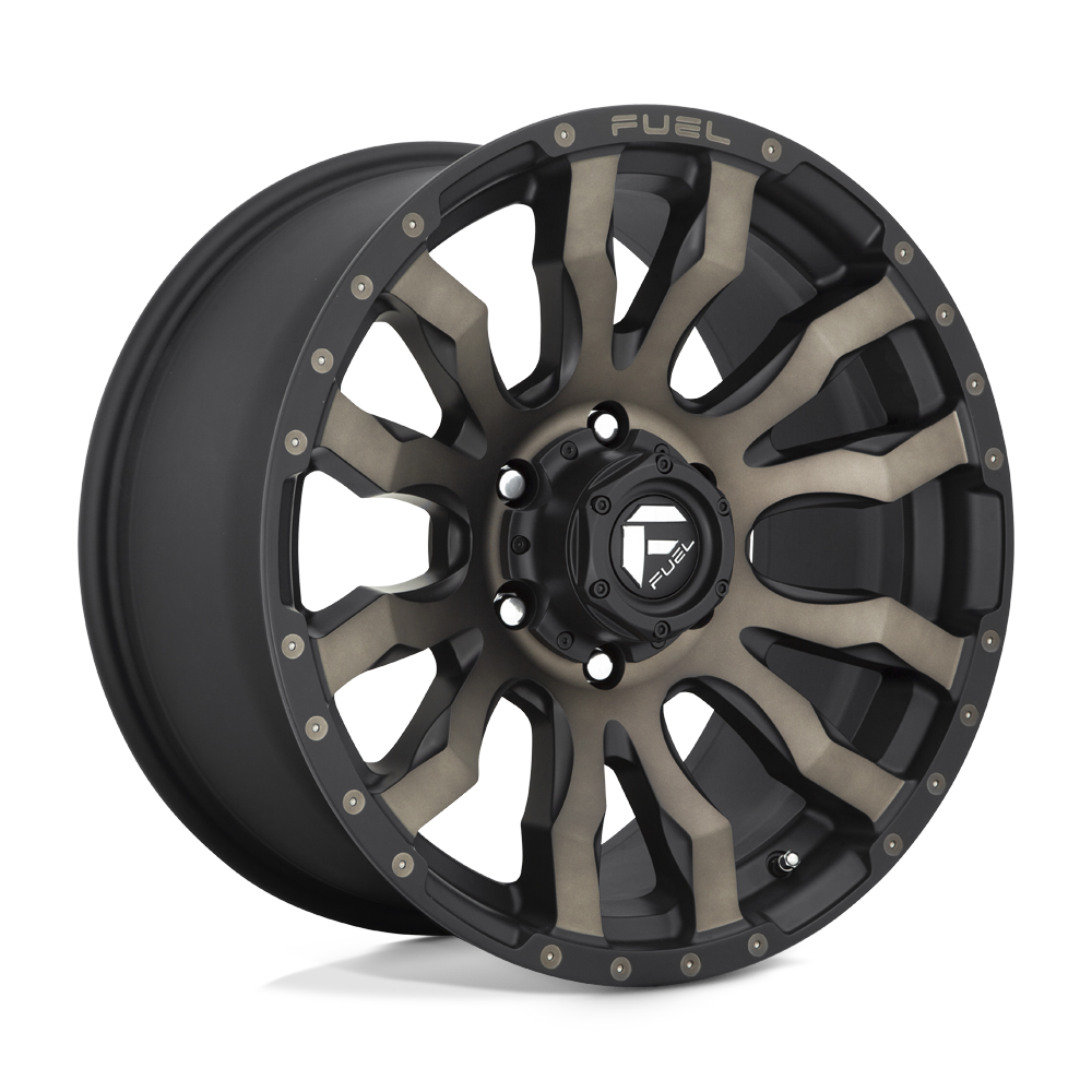 FUEL D674 18X9 8X170 MT-BLK-DDT 20MM