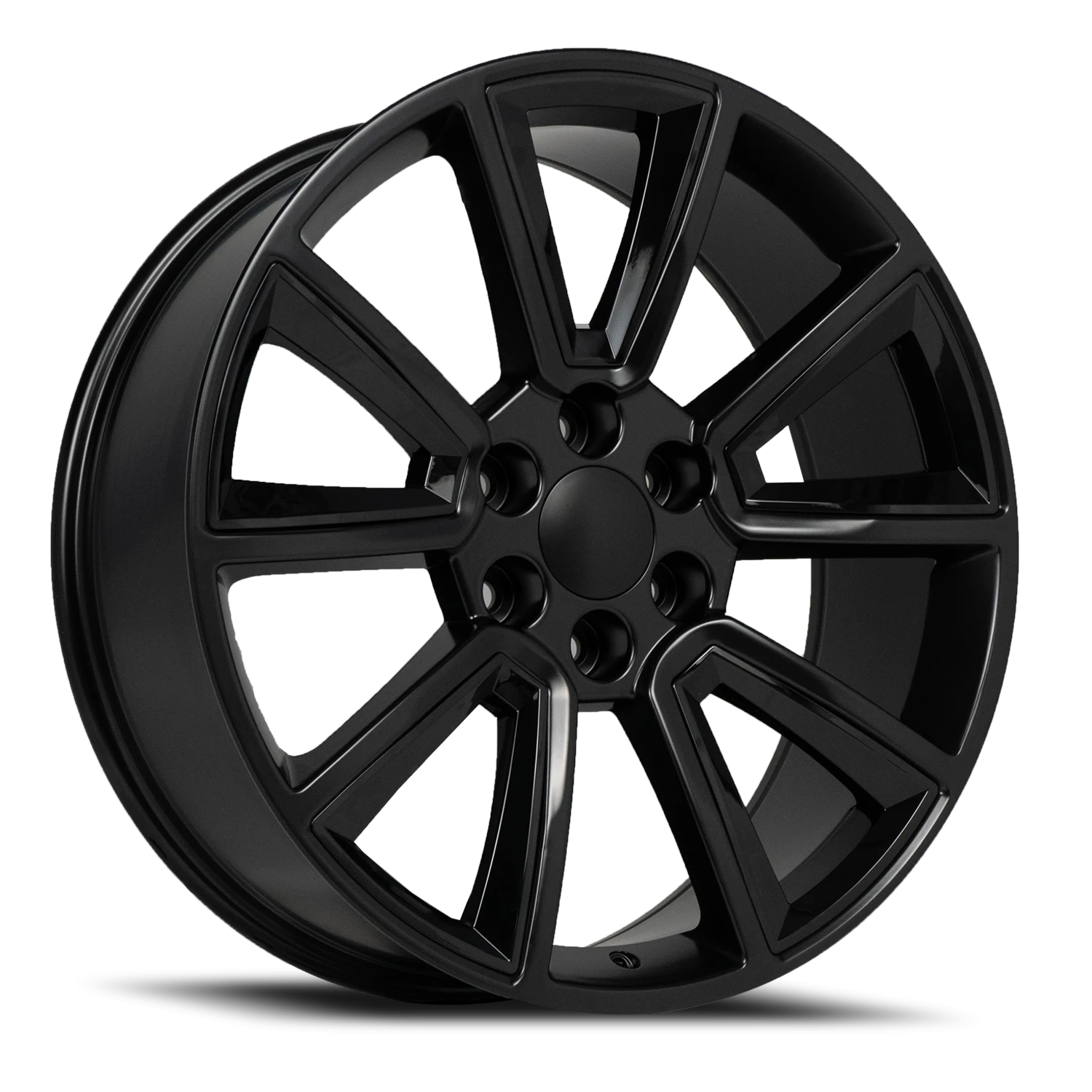 REP C08 24X10 6X139.7 +31 78.1 Satin Black + Gloss Black Inserts
