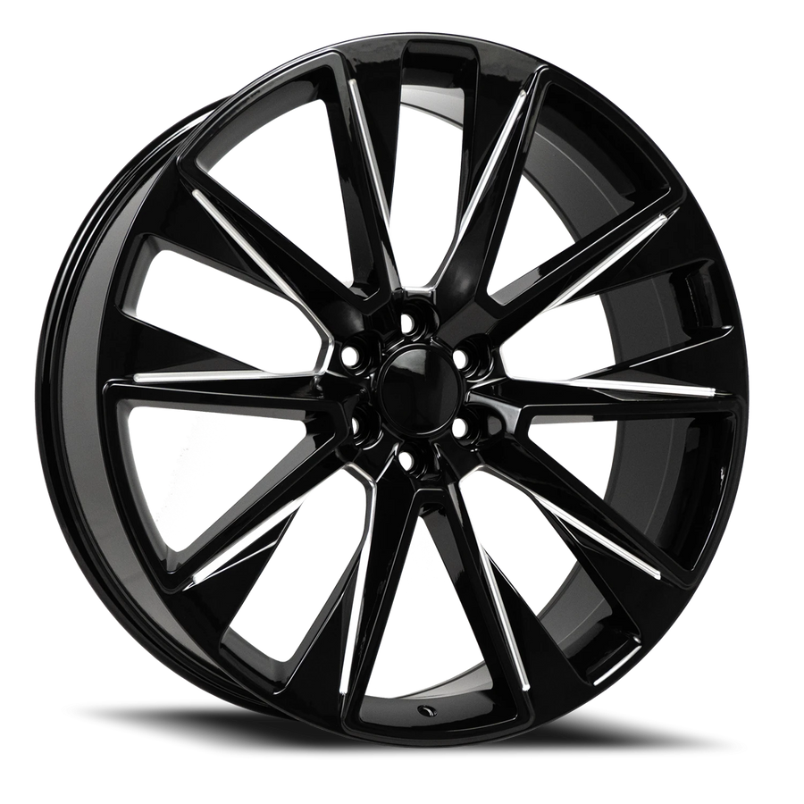 REP C17 24X10 6X139.7 +31 78.1 Gloss Black Milled
