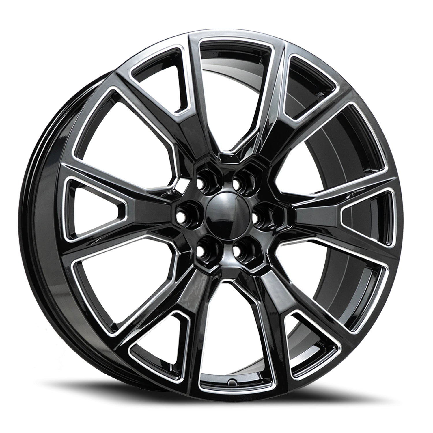 REPC19 24X10 6X139.7 +31 78.1 Gloss Black Milled