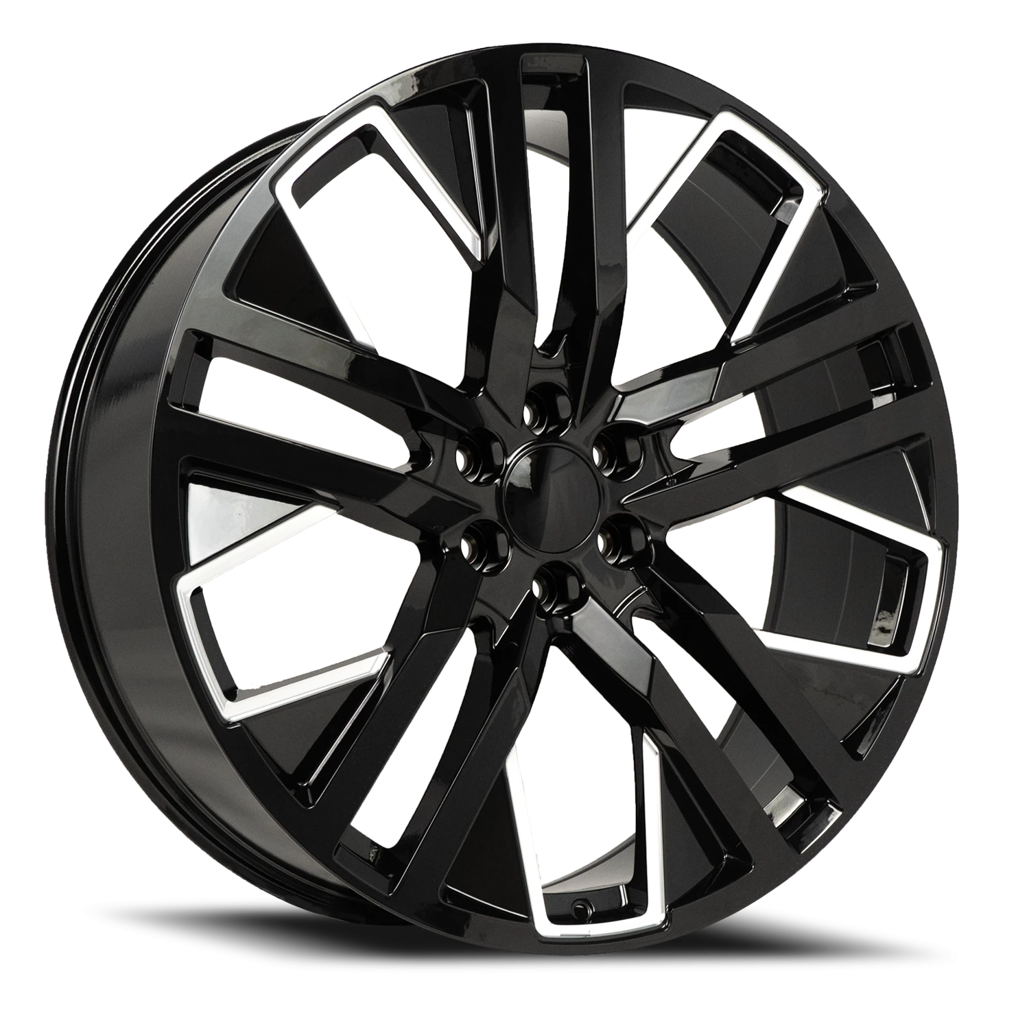 REP C21 26X10 6X139.7 +31 78.1 Gloss Black Milled
