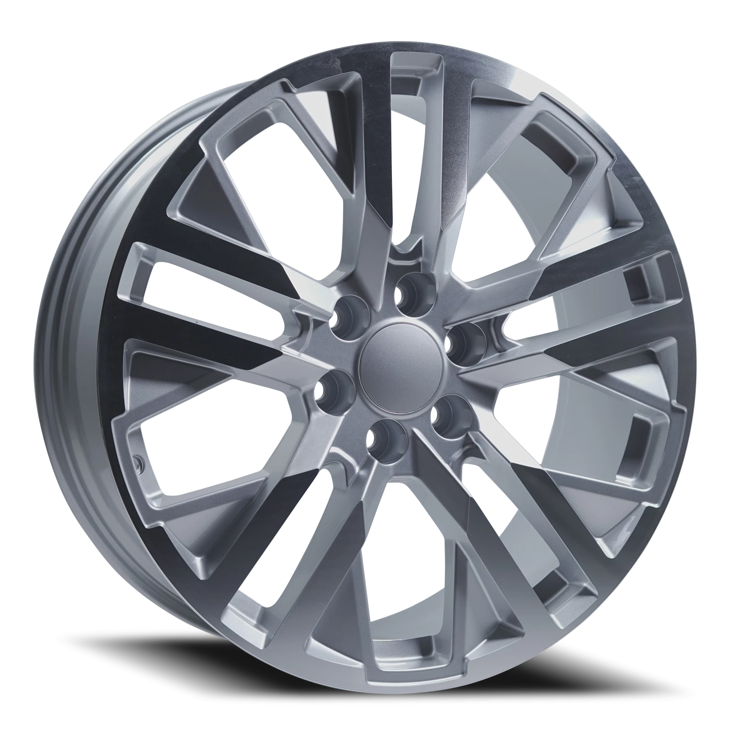REP C21 24X10 6X139.7 +31 78.1 Silver Machined