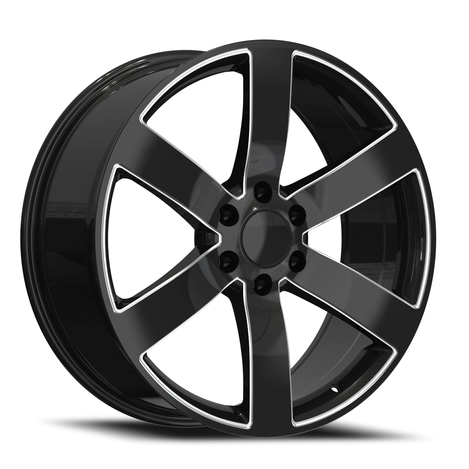REP C32 22X9 6X139.7 +30 78.1 Gloss Black Milled