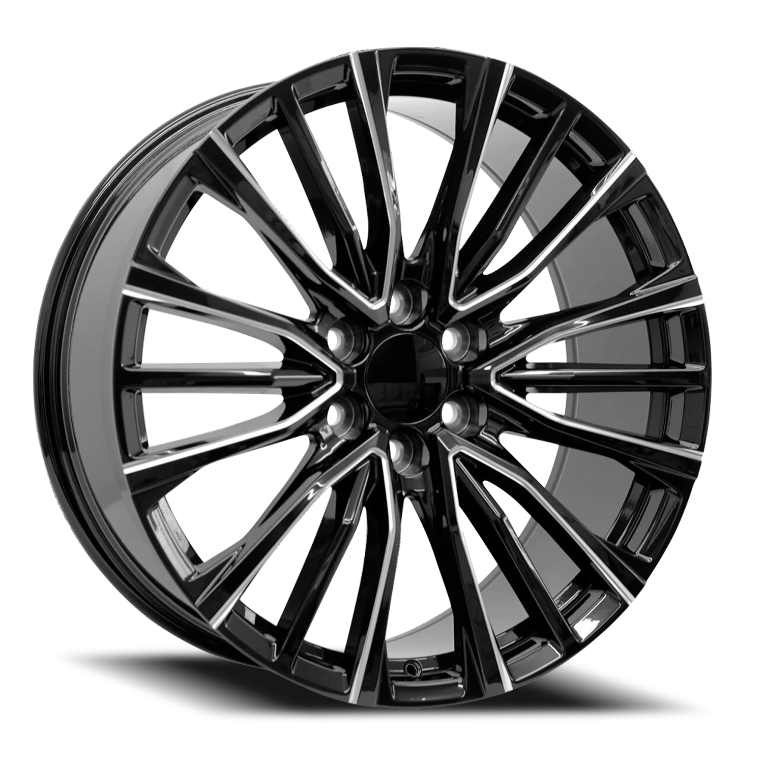 REP C60 22X9 6X139.7 +28 78.1 Gloss Black Milled