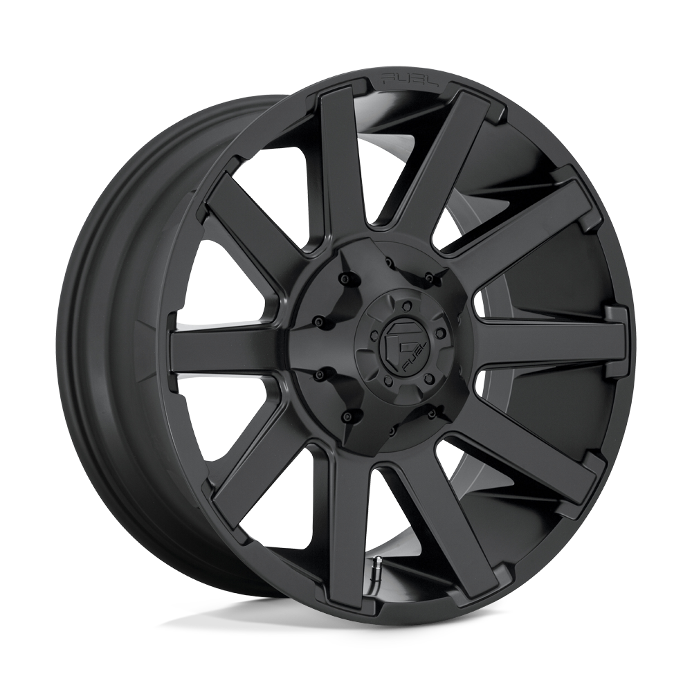 FUEL D437 20X10 8X6.5 S-BLK -18MM