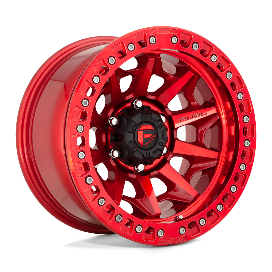 FUEL D113 17X9 6X5.5 GL-RED -15MM