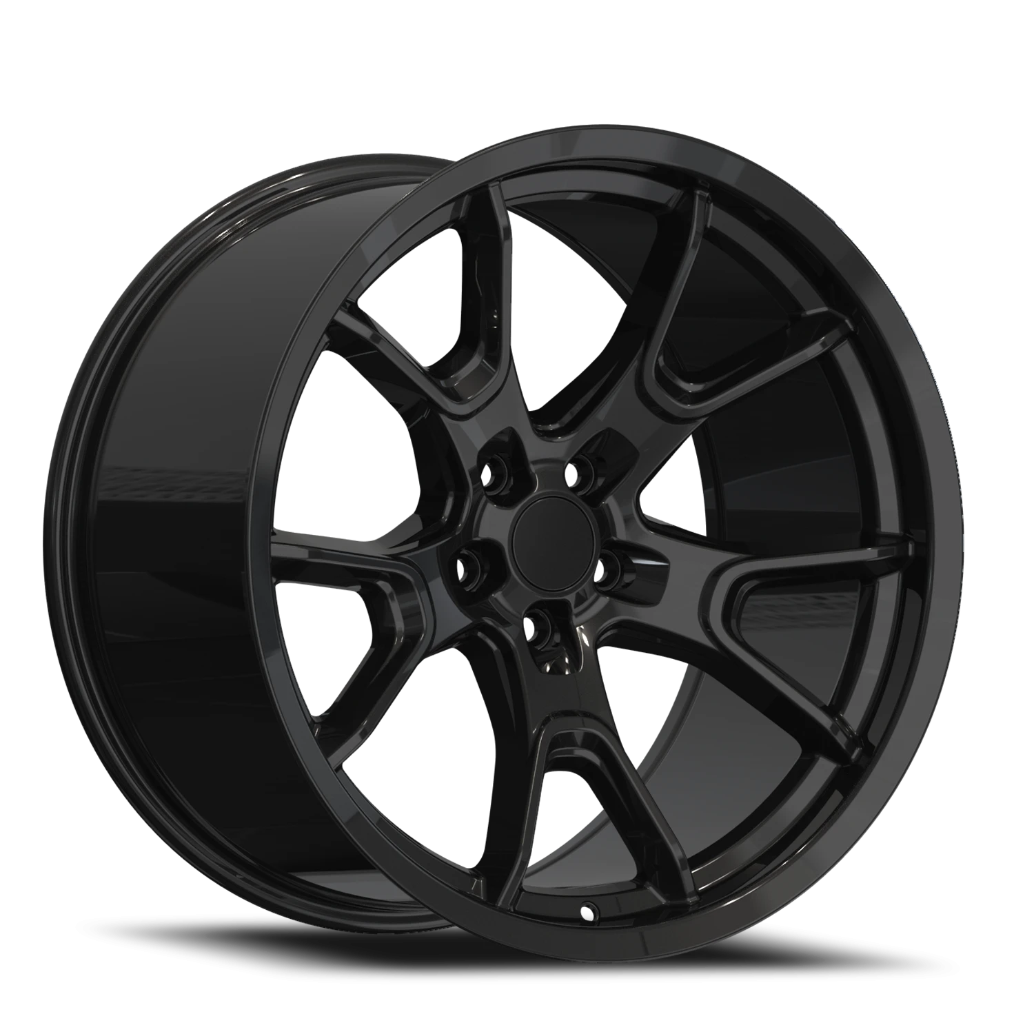 REP DG06 20X9.5 5X115 +15 71.6 Gloss Black