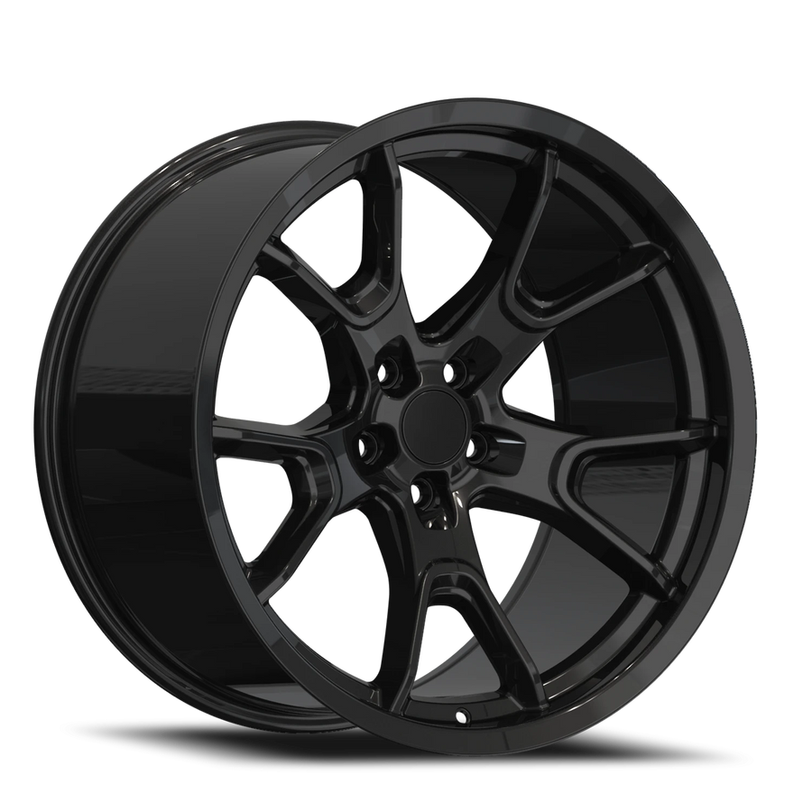 REP DG06 20X9.5 5X127 +34 71.6 Gloss Black