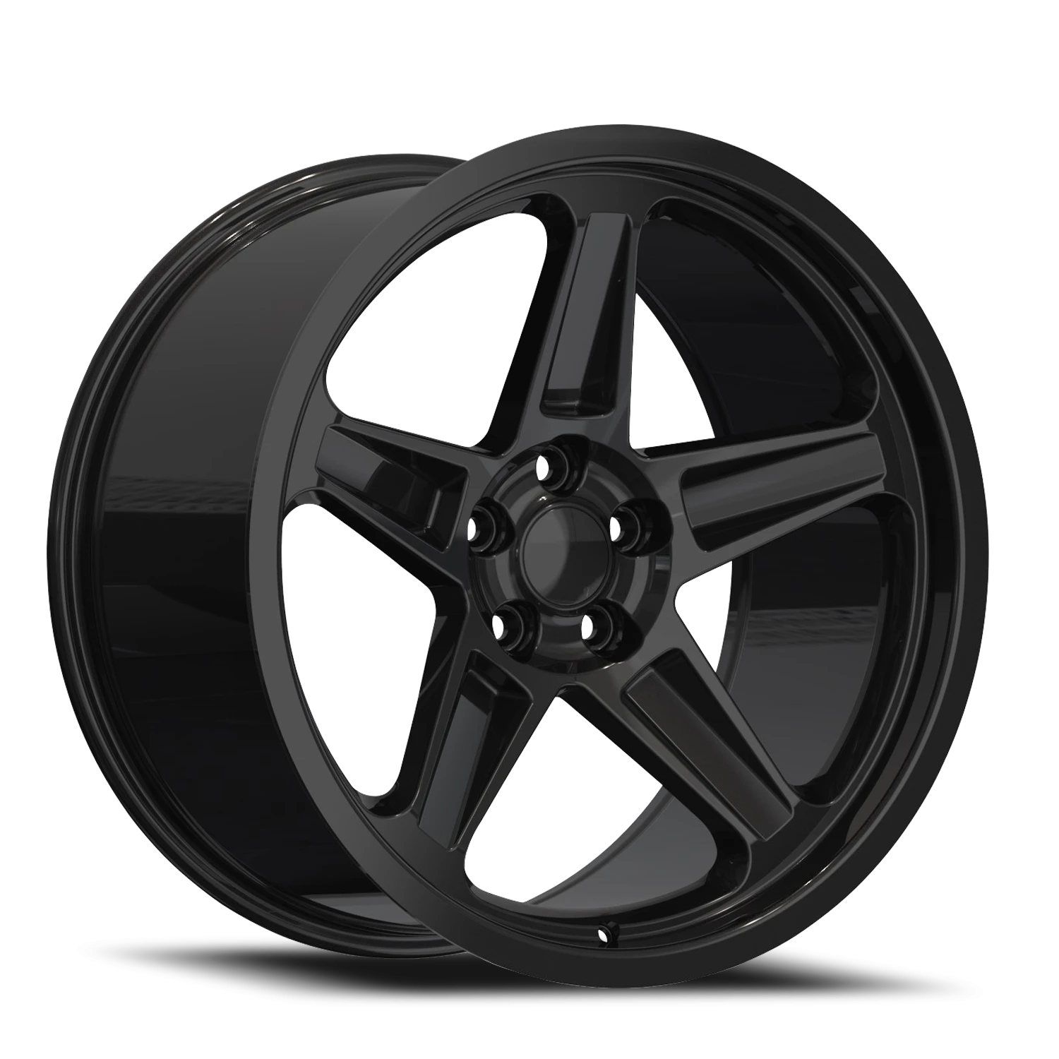 REPDG08 20X10.5 5X115 +25 71.5 Satin Black (Demon)
