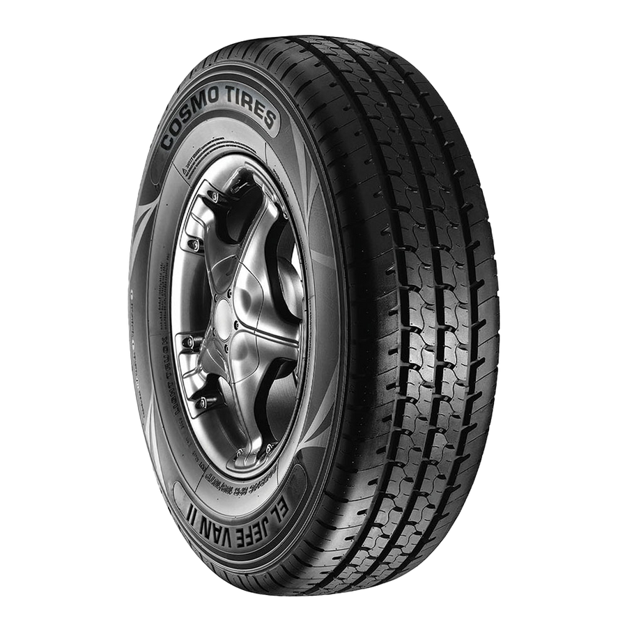 185R14C Cosmo EL JEFE VAN II 102/100Q LOAD D 8PLY