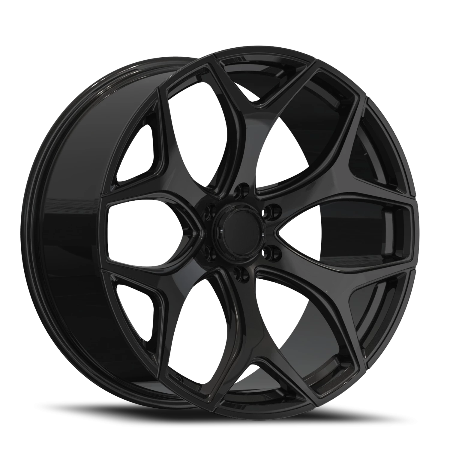 REP F01 22X10 6X135 +25 87.1 Gloss Black