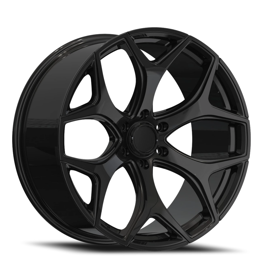 REP F01 22X10 6X135 +25 87.1 Gloss Black