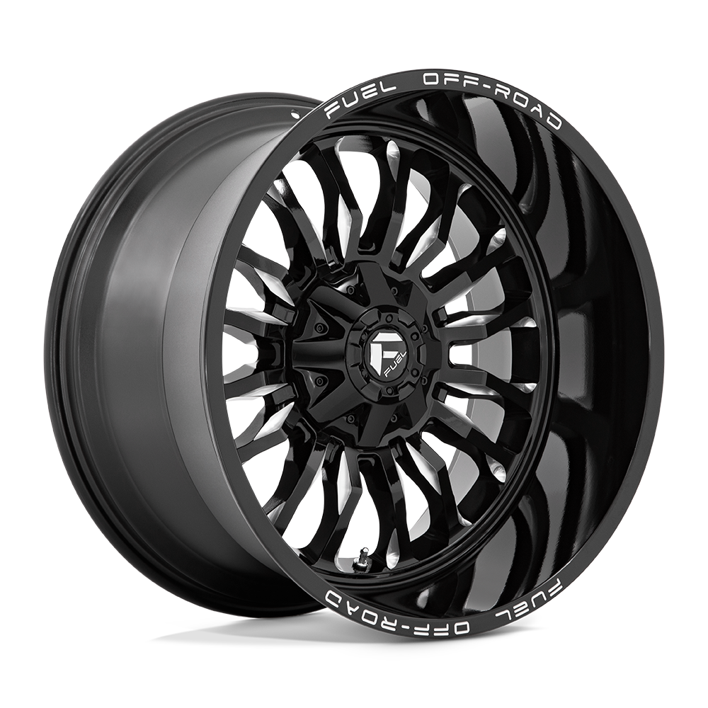 FUEL D795 22X12 5X4.5/5.0 G-BLK-MILL -44MM