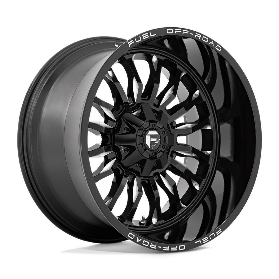 FUEL D795 22X12 5X4.5/5.0 G-BLK-MILL -44MM