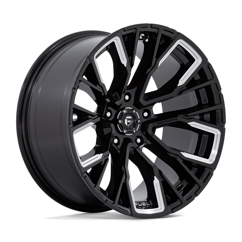 FUEL D849 20X10 5X5.5 G-BLK-MILL -18MM