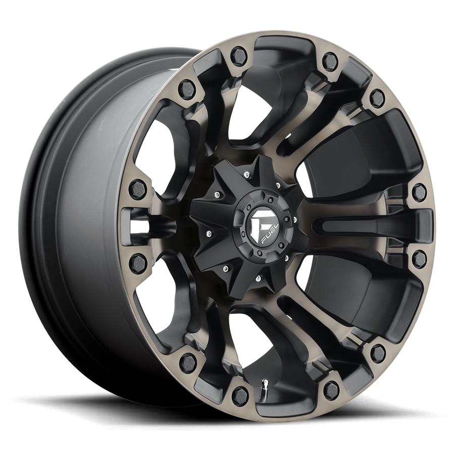 FUEL D569 20X9 6X135/5.5 MT-BLK-DDT 2MM
