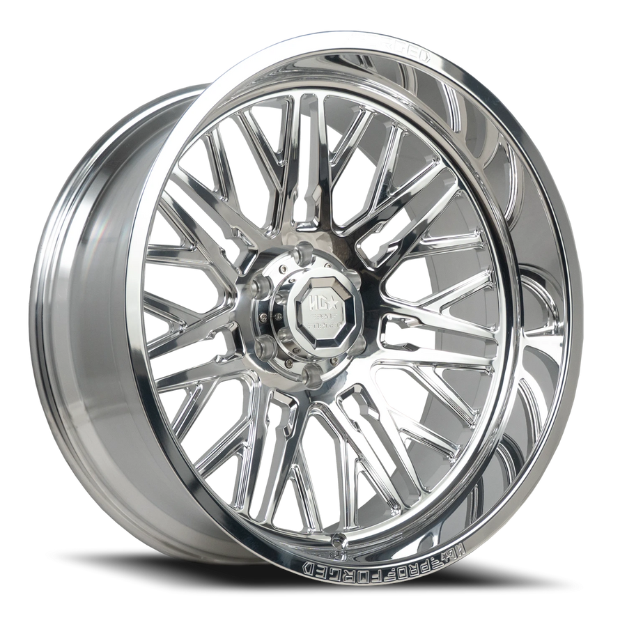 FORGED HDPRO-11 GROWLER 22X12 8X165 -44 122.1 High Polished