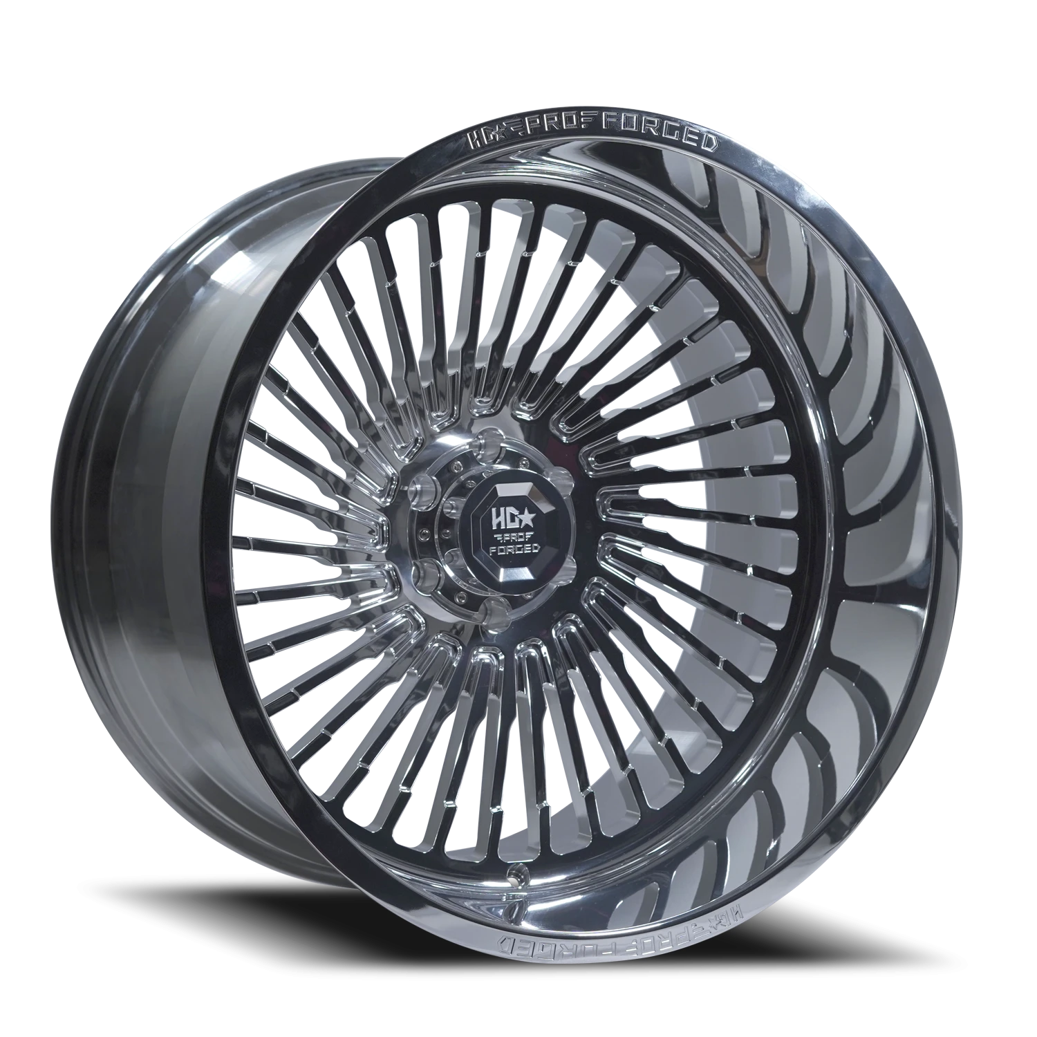 FORGED HDPRO-12 DRACO (Directional) 22X12 8X170 -44 125 High Polished (RIGHT)