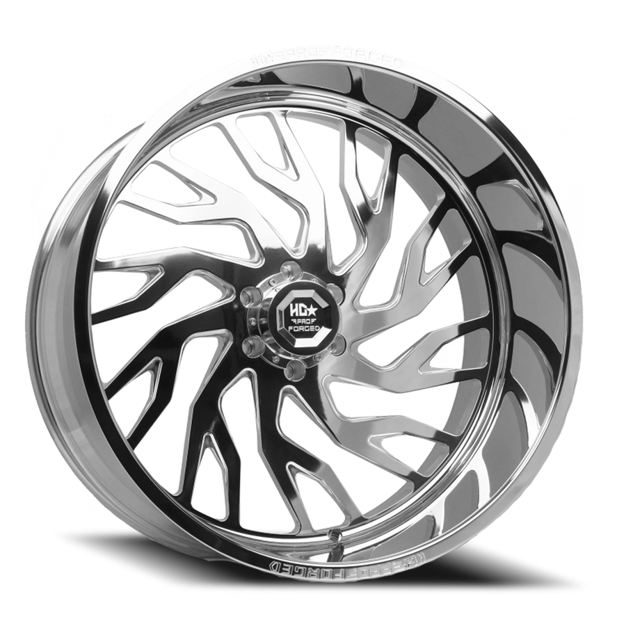FORGED HDPRO-02 HUEY 22X12 6X139.7 -44 106.1 High Polished (Left)