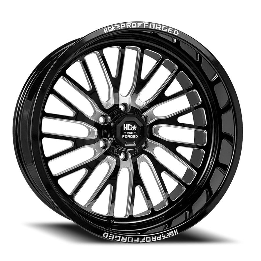 FORGED HDPRO-07 SENTRY 26X14 6X139.7 -76 106.1 Gloss Black Milled (Right)