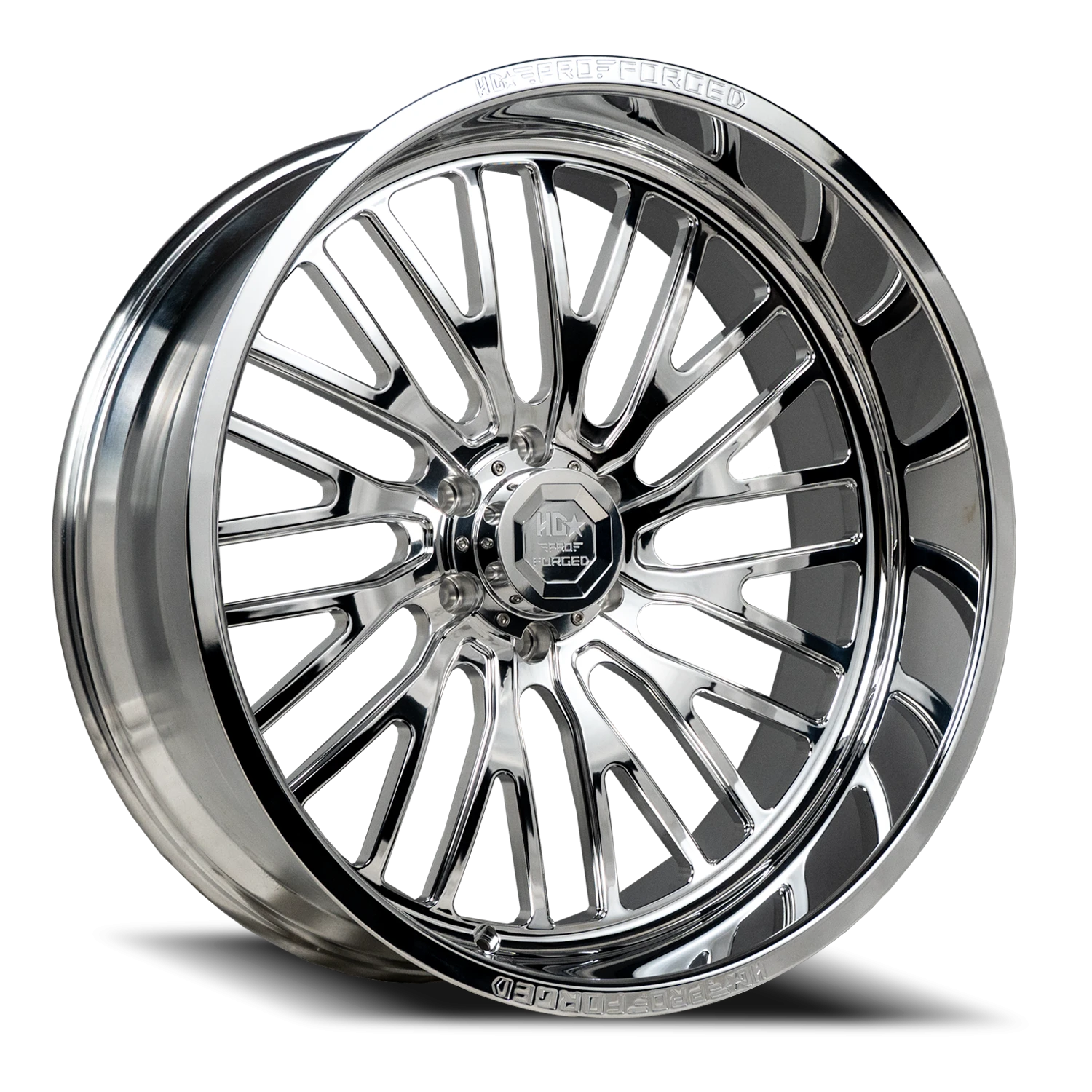 FORGED HDPRO-07 SENTRY 22X12 6X135 -44 87.1 High Polished (Right)