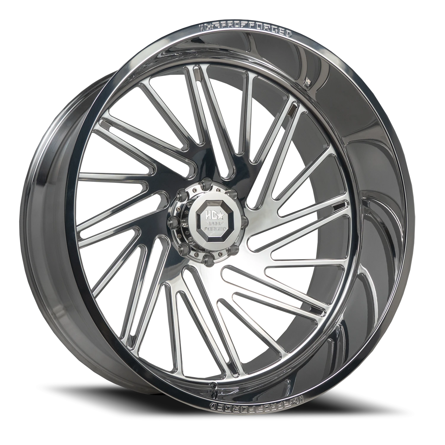 FORGED HDPRO-09 COMMANDO 22X12 6X139.7 -44 106.1 High Polished (Right)