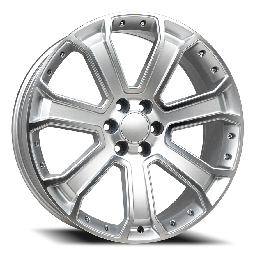 REP G06 24X10 6X139.7 +31 78.1 Silver Machined