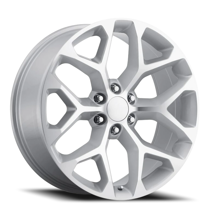 REP G09 20X9 6X139.7 +27 78.1 Silver Machined Face
