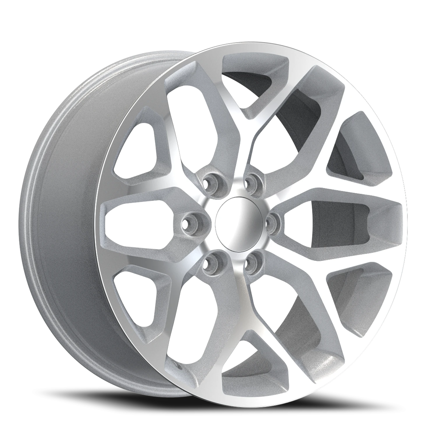 REP G09 22X9 6X139.7 +25 78.1 Silver Machined