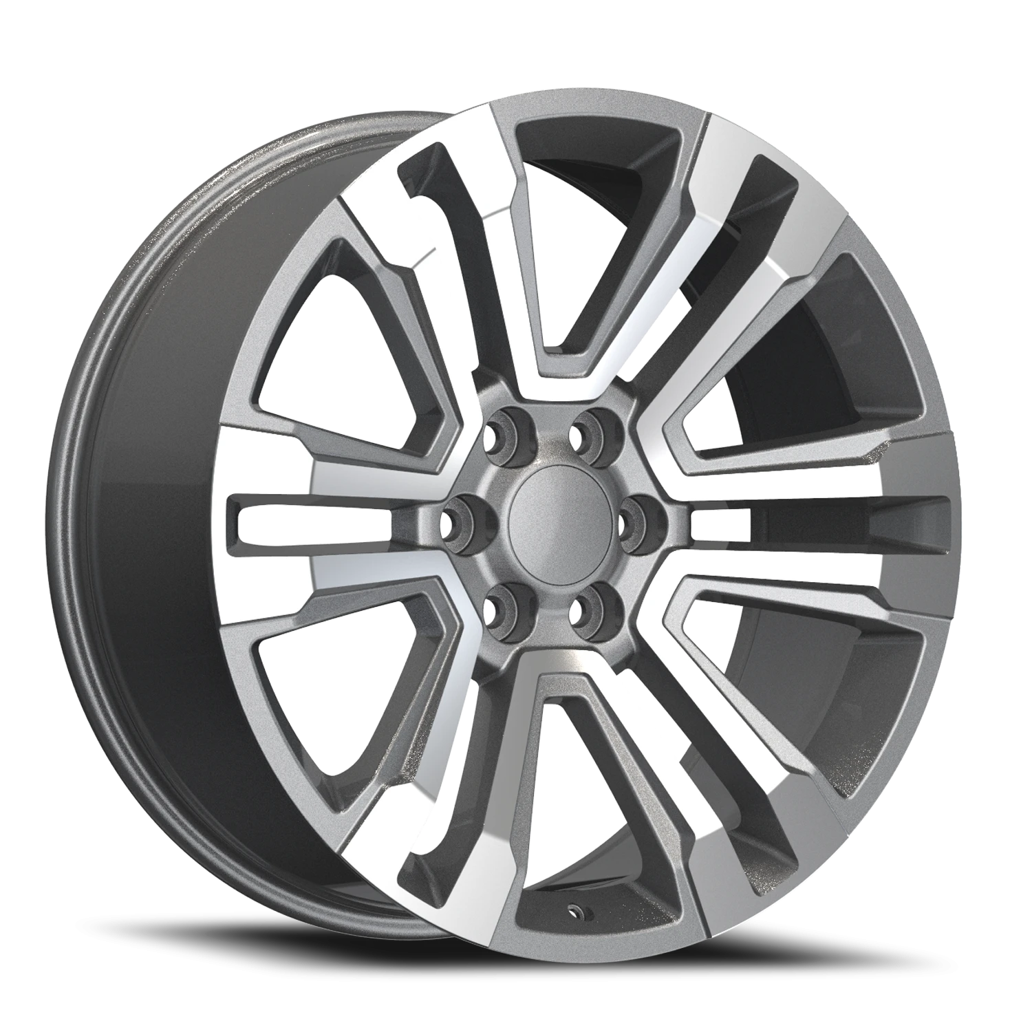 REP G10 24X10 6X139.7 +31 78.1 Gun Metal Machined Face