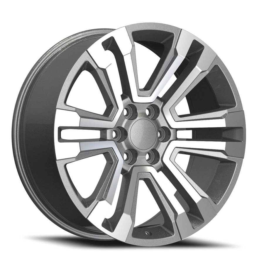 REP G10 26X10 6X139.7 +30 78.1 Gun Metal Machined Face