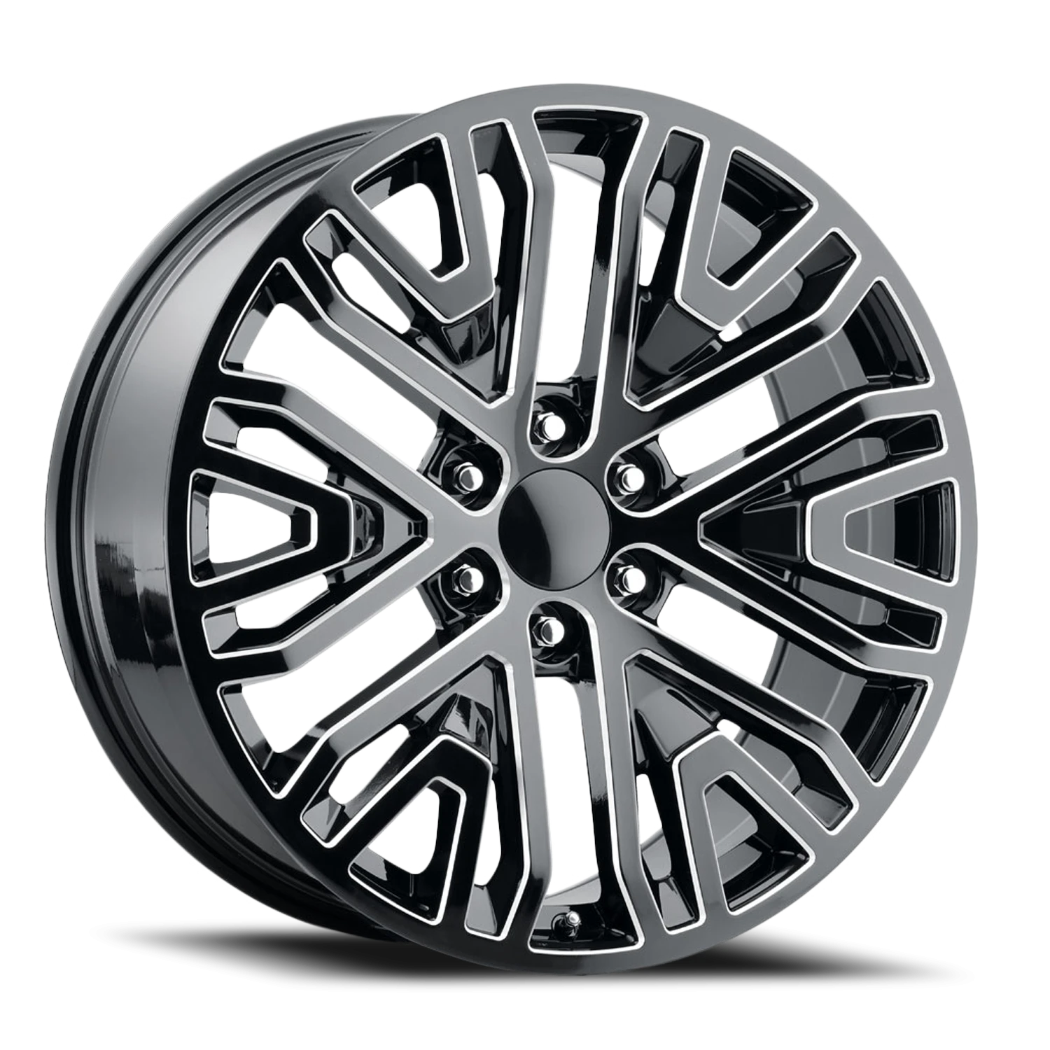 REP G14 22X9 6X139.7 +31 78.1 Gloss Black Milled