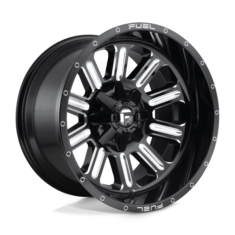 FUEL D620 15X8 5X4.5/4.75 GL-BLK-MIL -18MM