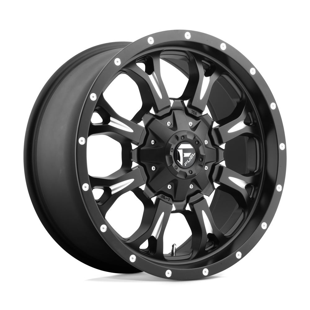 FUEL D517 20X9 6X135/5.5 MT-BLK-MIL 20MM