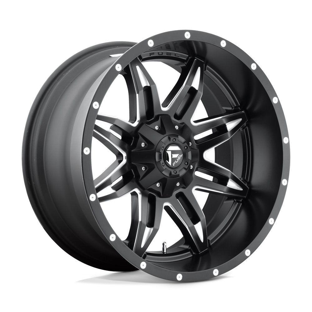 FUEL D567 18X9 6X135/5.5 MT-BLK-MIL -12MM
