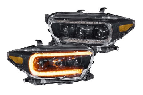Morimoto XB HEADLIGHTS TOYOTA TACOMA (16-20) (AMBER DRL)