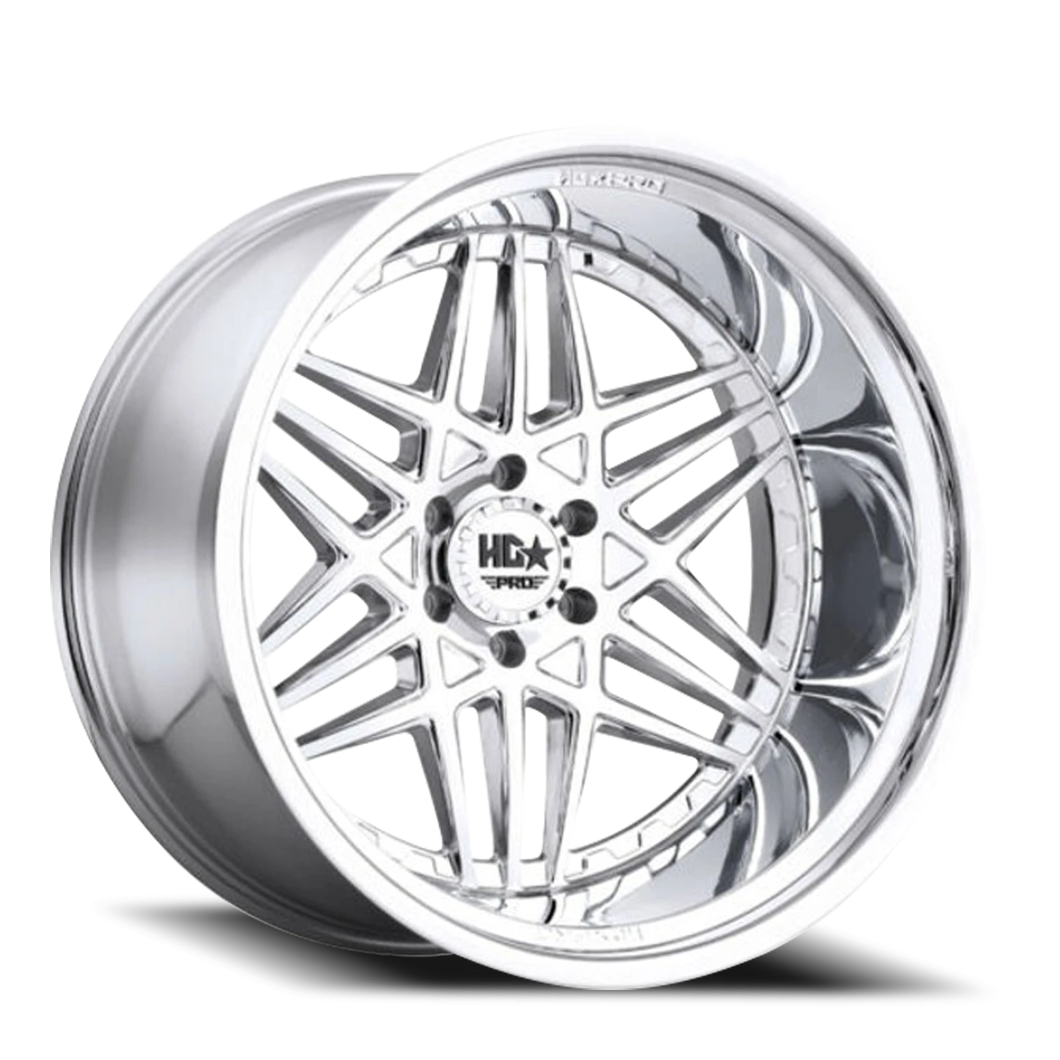 LHDPRO4  22X12 8X170 -44 125 Chrome