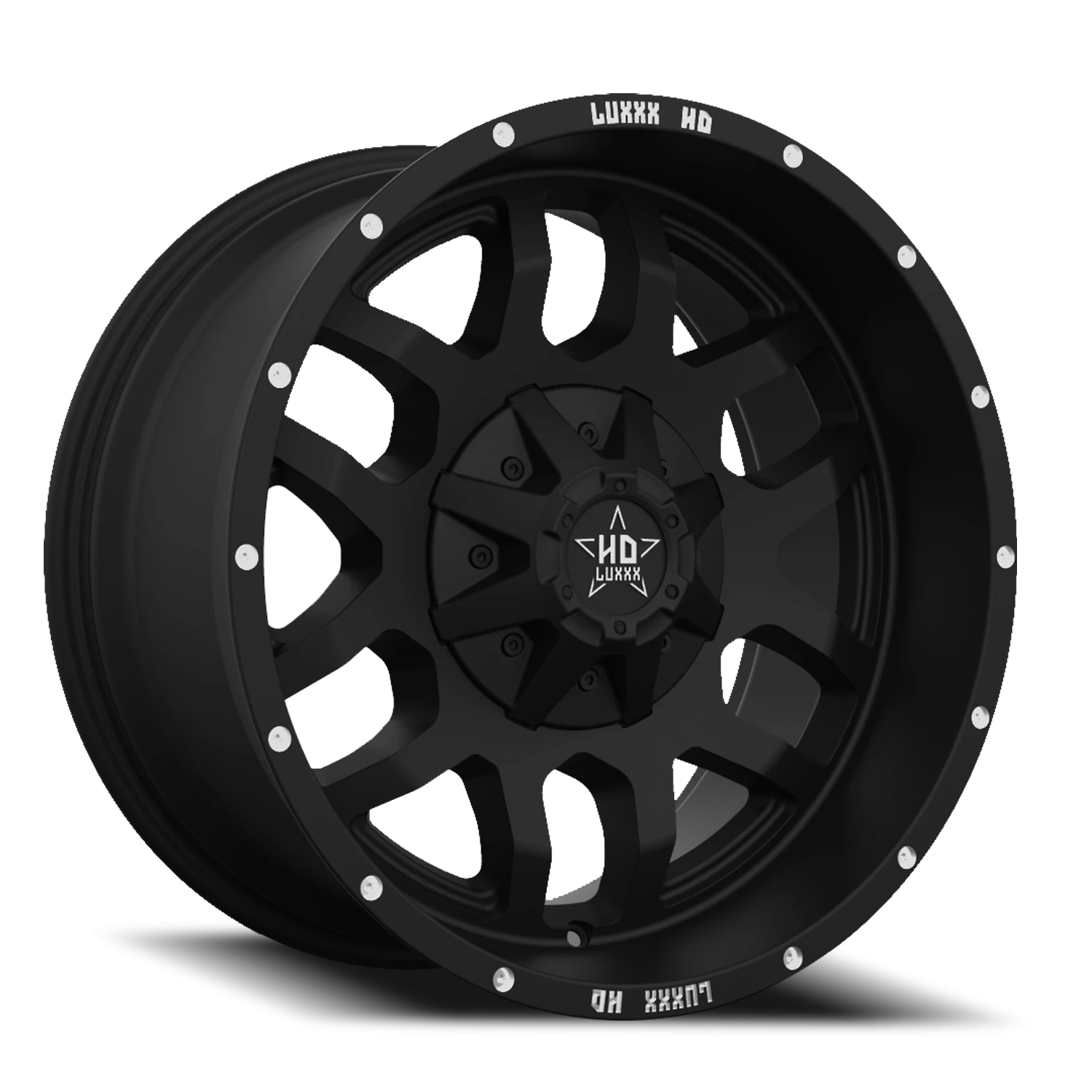 LHD13 20X10 8165/180 -18 125 Satin Black